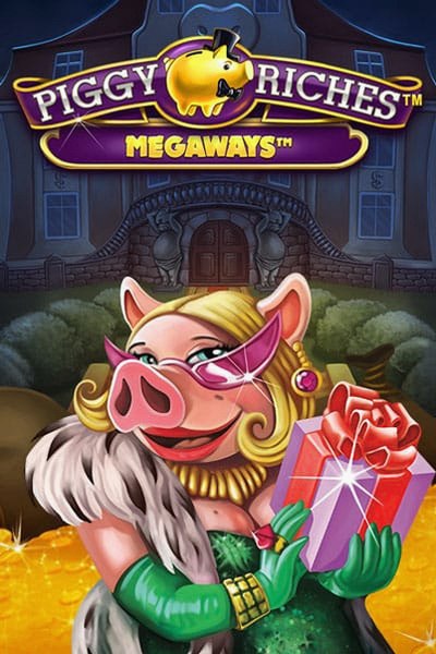 Naslovnica slota Piggy Riches Megaways u lobiju Cleobetra Casina