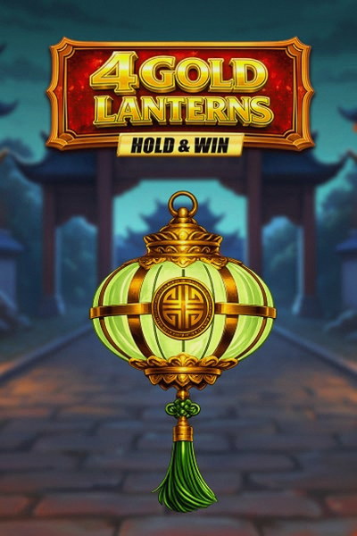 Naslovnica slota 4 Gold Lanterns Hold & Win u Kingmakeru