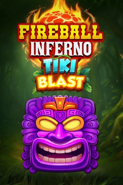 Naslovnica slota Fireball Inferno Tiki Blast u lobiju Casinova Casino