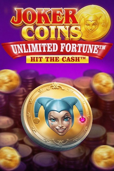 Naslovnica slota Joker Coins Unlimited Fortune u Kingmaker Casinu